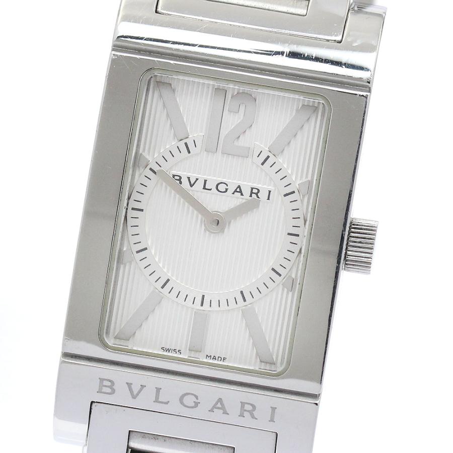 ブルガリ BVLGARI RT39S レッタンゴロ クォーツ レディース _885251【ev20】 BVLGARI（ブルガリ） BVLGARI RT39S レッタンゴロ クォーツ レディース