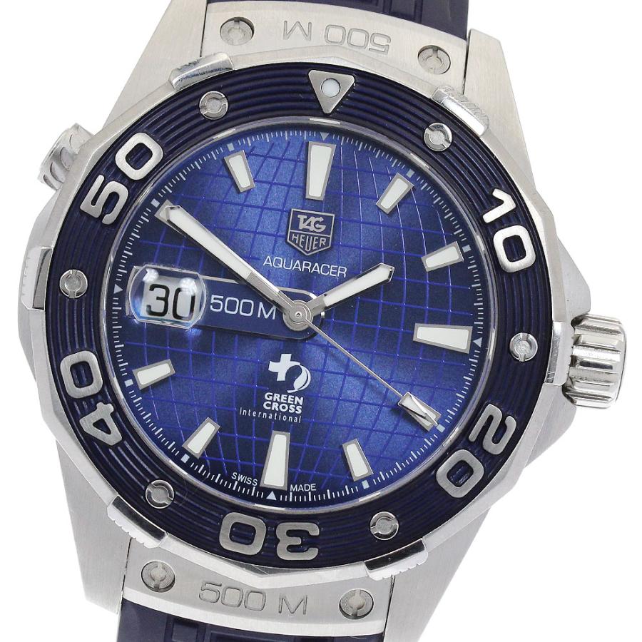タグホイヤー TAG HEUER WAJ2116 アクアレーサー ディカプリオ 世界1600本限定 自動巻き メンズ 良品 _905940 TAG HEUER（タグ・ホイヤー） TAG HEUER WAJ2116 アクアレーサー