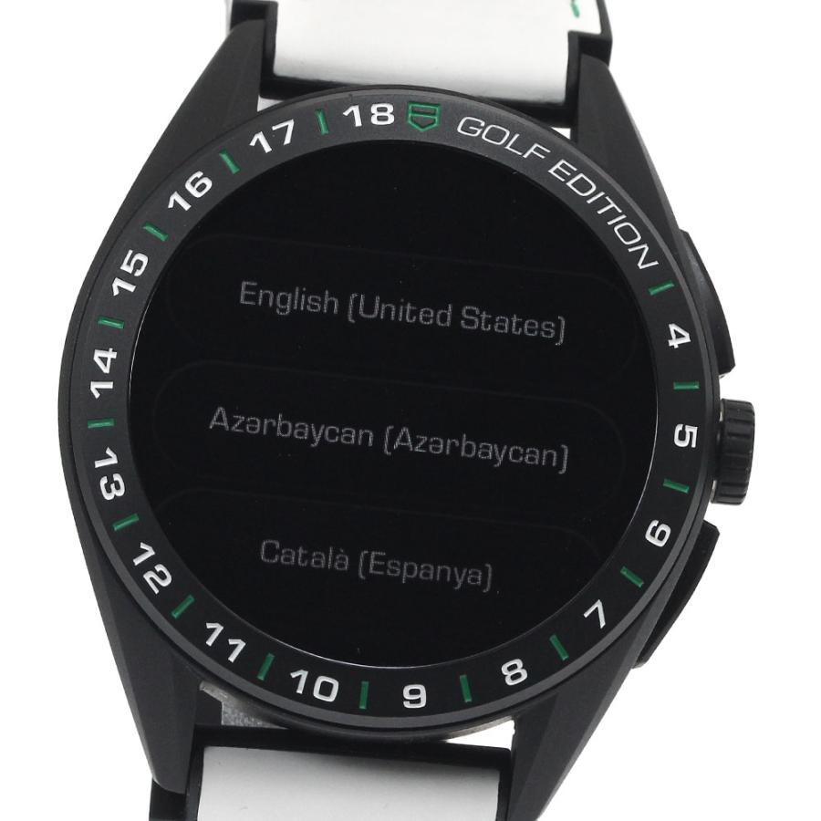 美品　タグホイヤーSBR8A81 タグ・ホイヤーコネクテッドウォッチ45mm ゴルフエディション