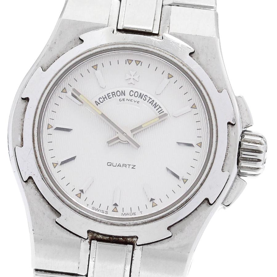 ヴァシュロン・コンスタンタン VACHERON CONSTANTIN オーバーシーズ 16050 ブラック  SS クオーツ レディース 腕時計 VACHERON CONSTANTIN（ヴァシュロン・コンスタンタン） VACHERON