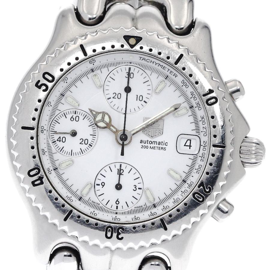 【美品】タグホイヤー　プロフェッショナル クロノグラフ CG2110-R0自動巻 TAG HEUER（タグ・ホイヤー） TAG HEUER CG2110-R0 セル クロノグラフ