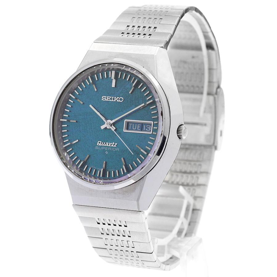 J*h様 SEIKO Superior モルフォ蝶ダイヤル　クォーツ メンズ 腕 SEIKO（セイコー） SEIKO 3883-7000 スーペリア モルフォ蝶ダイヤル