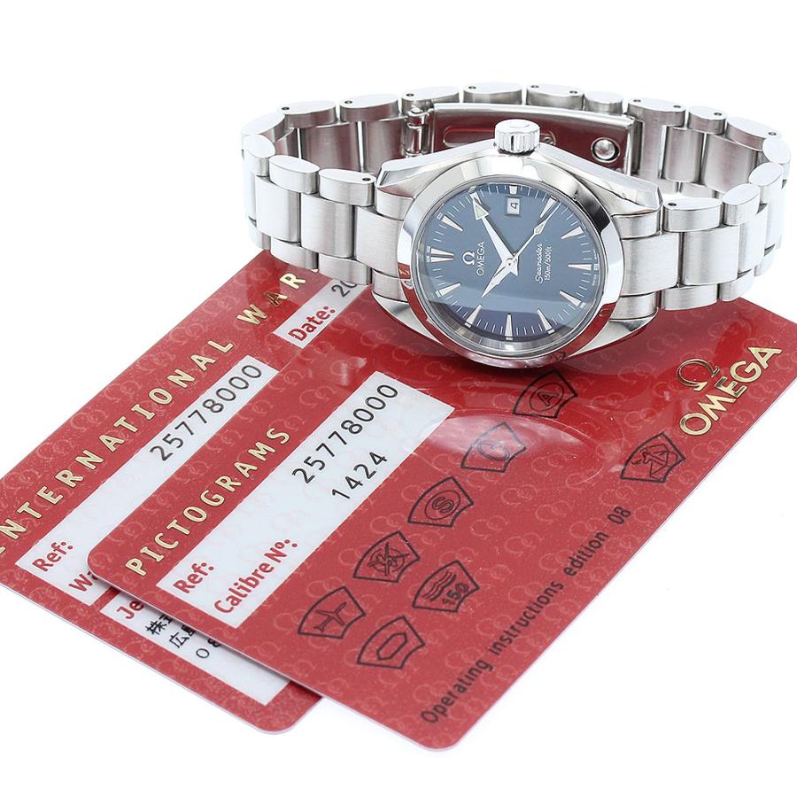 OMEGA オメガ 2577.80 シーマスター アクアテラ デイト クォーツ  