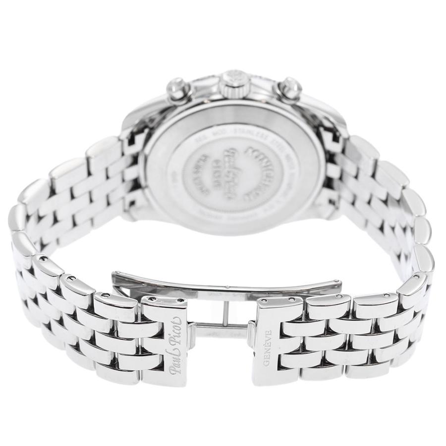 ポールピコ PaulPicot 4046A ミニクロン デイト クロノグラフ 自動巻き  