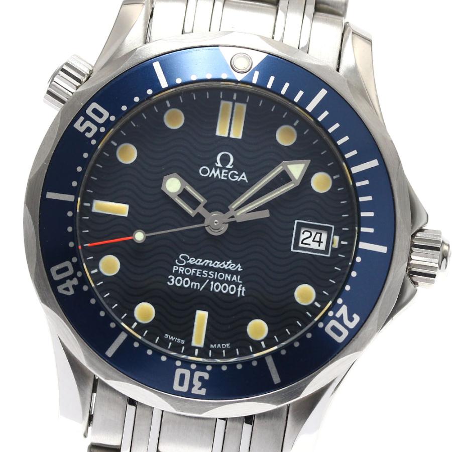 余り駒　OMEGA シーマスター300 クォーツ ボーイズ 2561.80 OMEGA（オメガ） OMEGA 2561.80 シーマスター300 デイト クォーツ