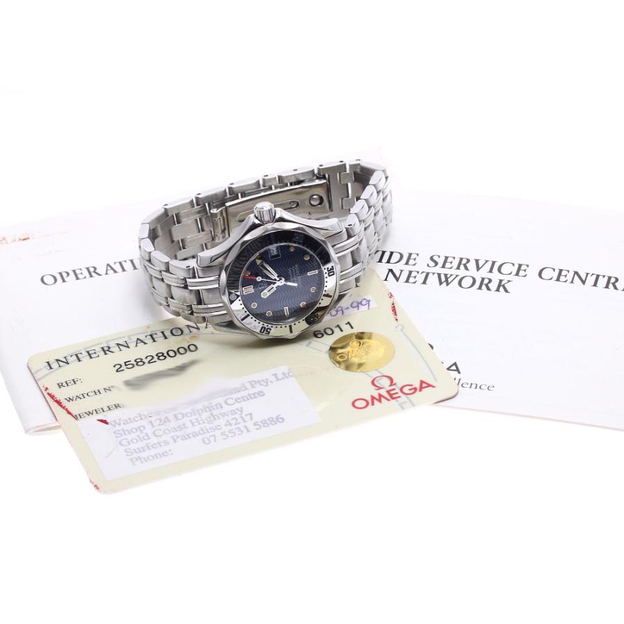 【美品・稼働品】オメガ OMEGA シーマスター 300 デイト 2582.80 OMEGA オメガ 2582.80 シーマスター300 デイト クォーツ