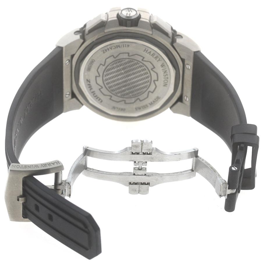 ハリーウィンストン HARRY WINSTON 411/MCA44Z オーシャンダイバー