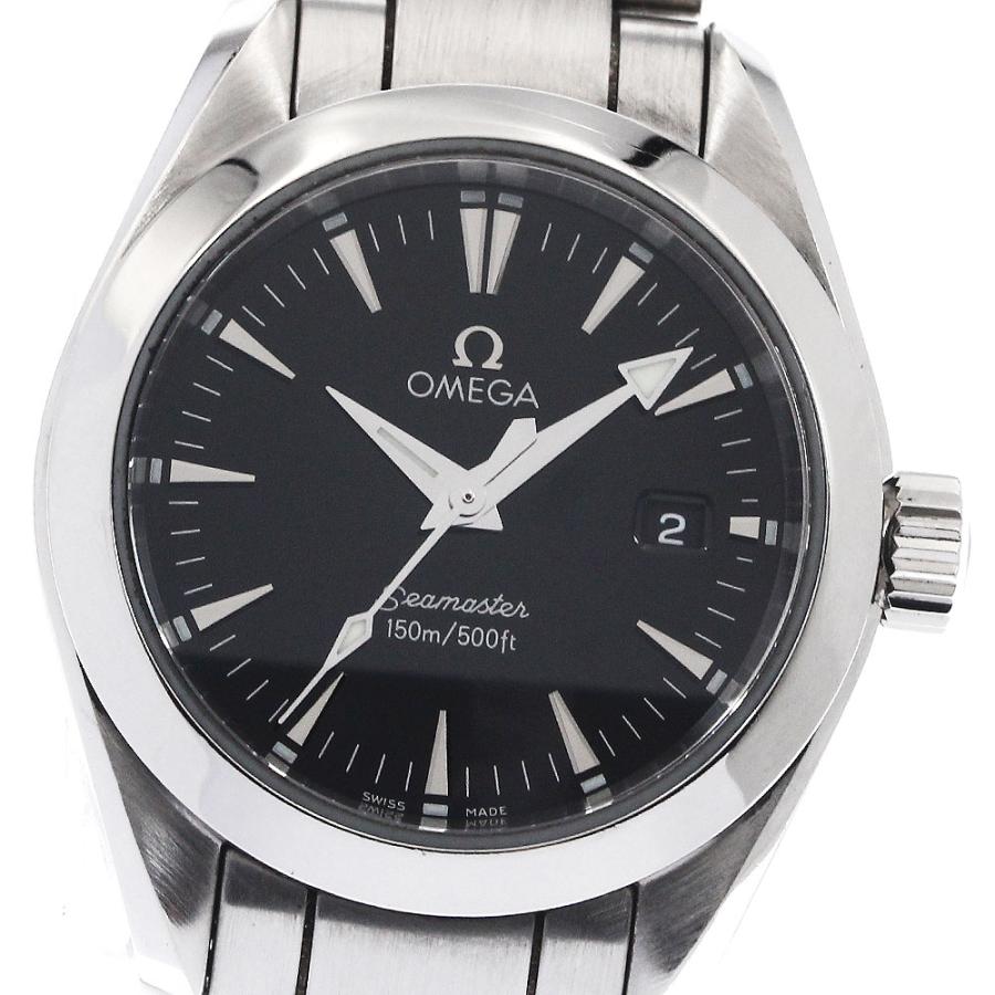 オメガ OMEGA 2577.50 シーマスター アクアテラ デイト クォーツ レディース 保証書付き_761121 OMEGA（オメガ） OMEGA 2577.50 シーマスター アクアテラ デイト