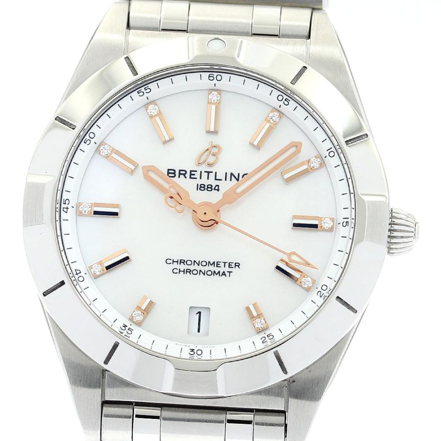 ブライトリング BREITLING A77310 クロノマット32 11Pダイヤ クォーツ  