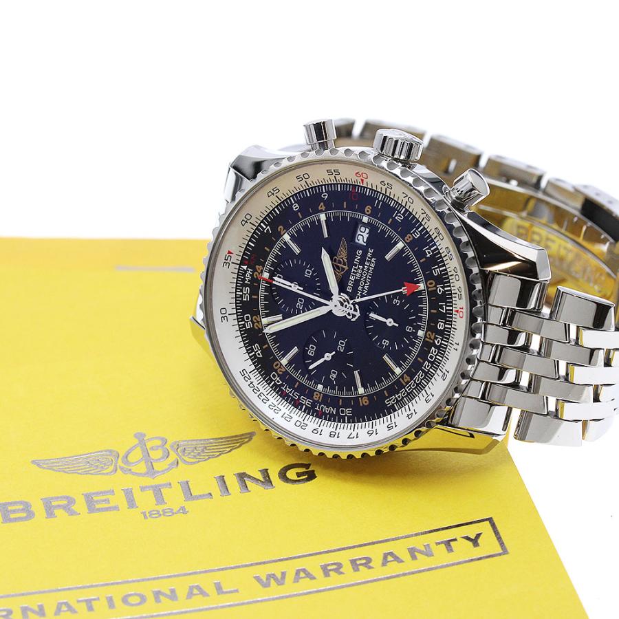 ブライトリング（BREITLING） BREITLING A24322 ナビタイマー ワールド 