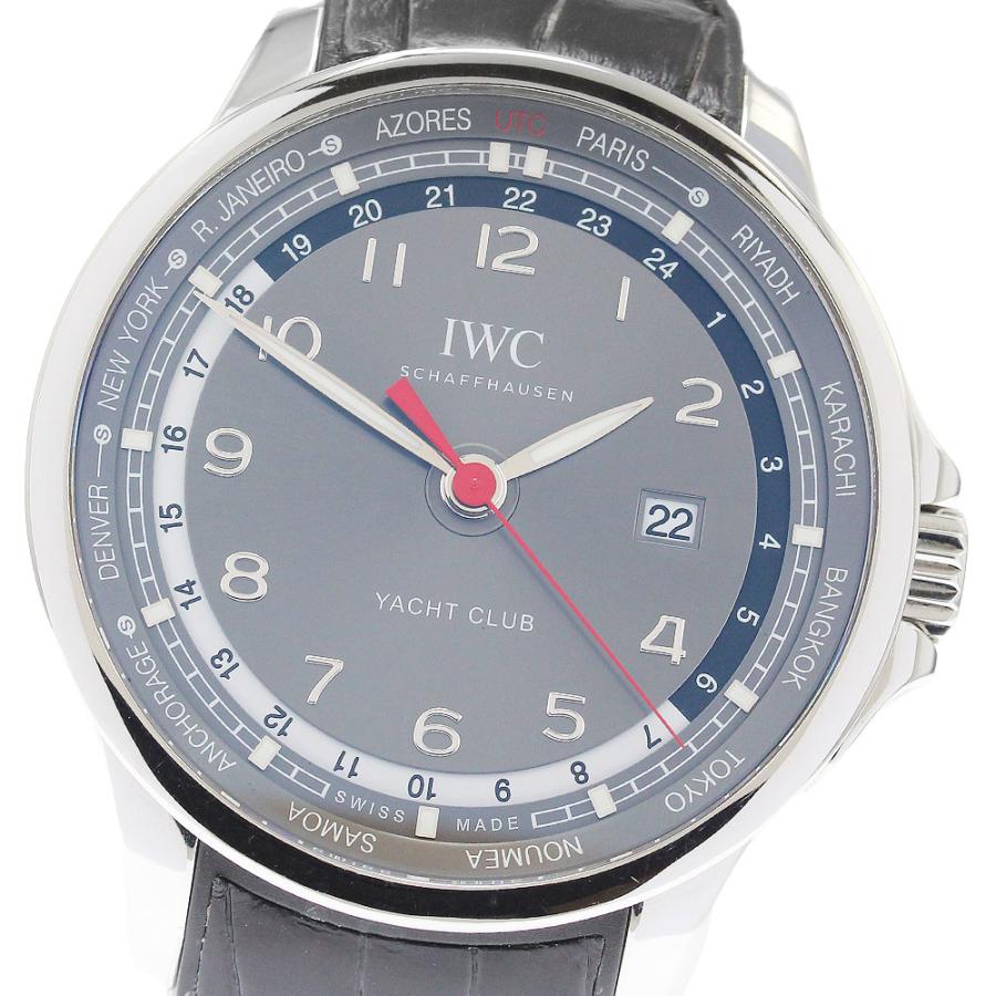 IWC SCHAFFHAUSEN IW326602 ポルトギーゼ ヨットクラブ デイト ワールドタイム 自動巻き メンズ _888114 IWC SCHAFFHAUSEN（IWCシャフハウゼン） IWC SCHAFFHAUSEN IW326602