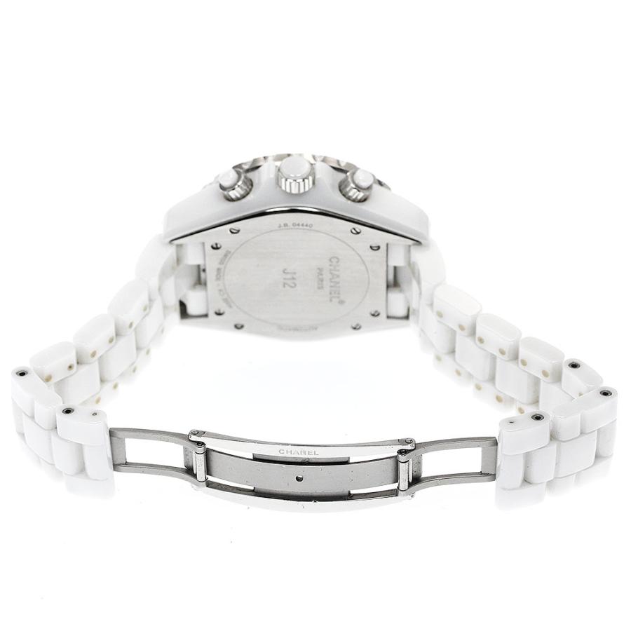 CHANEL シャネル H2009 J12 セラミック 9Pダイヤ クロノ 自動巻き