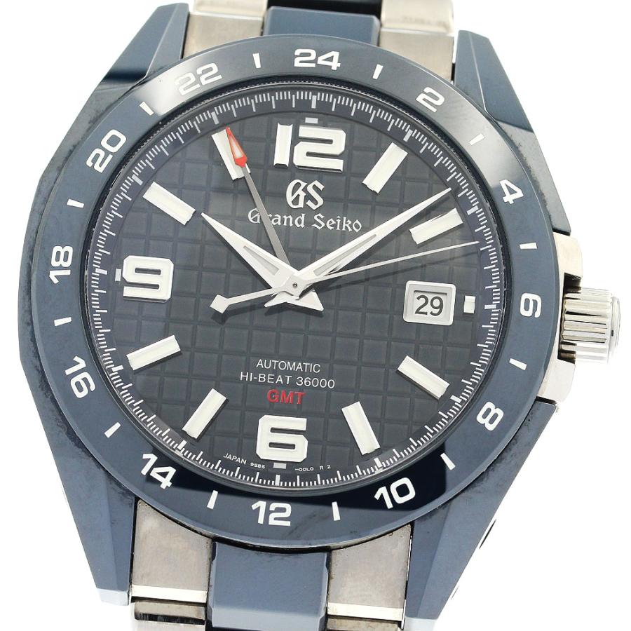 セイコー SEIKO SBGJ233/9S86-00J0 グランドセイコー メカニカル ハイビート36000 GMT 自動巻き メンズ 箱・保証書付き_888663 SEIKO（セイコー） SEIKO SBGJ233/9S86-00J0 グランドセイコー