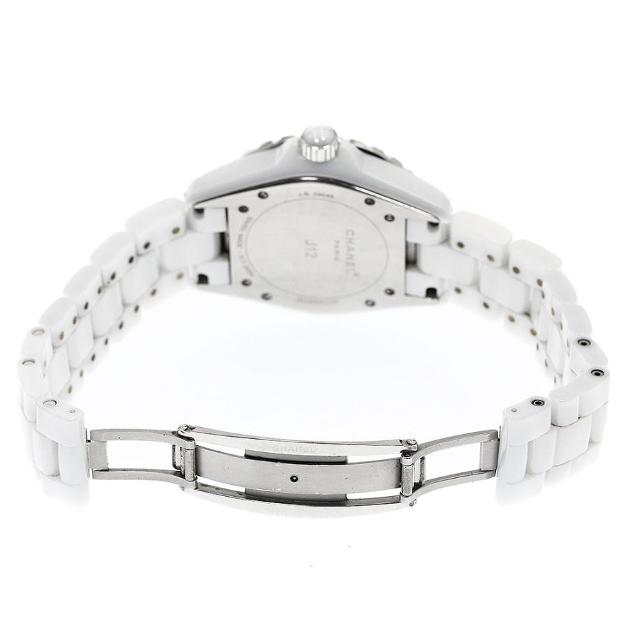CHANEL（シャネル） CHANEL H0969 J12 ダイヤベゼル 白セラミック 自動