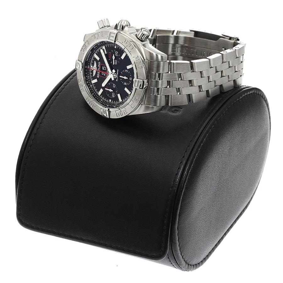 ブライトリング（BREITLING） BREITLING A44360 クロノマット ブラック 