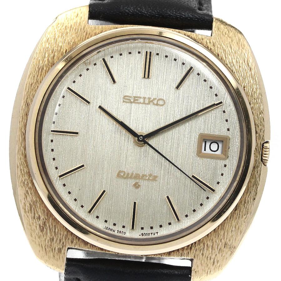 セイコー SEIKO 35-9000 アストロン K18YG デイト クォーツ メンズ _889151 SEIKO（セイコー） SEIKO 35-9000 アストロン K18YG デイト クォーツ