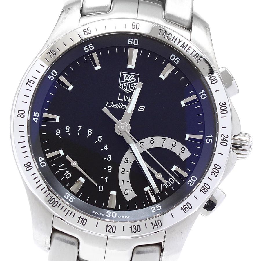 タグホイヤー TAG HEUER CJF7110 リンク キャリバーS クロノグラフ タキメーター クォーツ メンズ 美品 保証書付き_967368 TAG HEUER（タグ・ホイヤー） TAG HEUER CJF7110 リンク キャリバーS