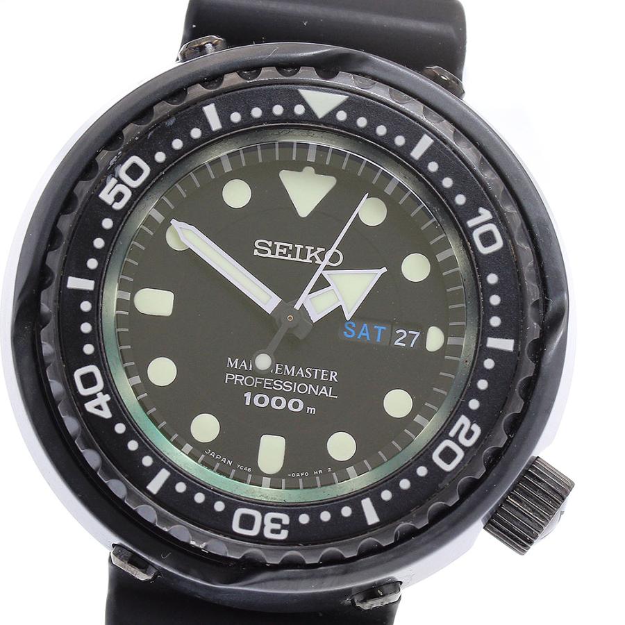 セイコー SEIKO SBBN025/7C46-0AH0 プロスペックス マリーンマスター デイデイト クォーツ メンズ 極美品 箱・保証書付き_843759 SEIKO（セイコー） SEIKO SBBN025/7C46-0AH0 プロスペックス マリーン