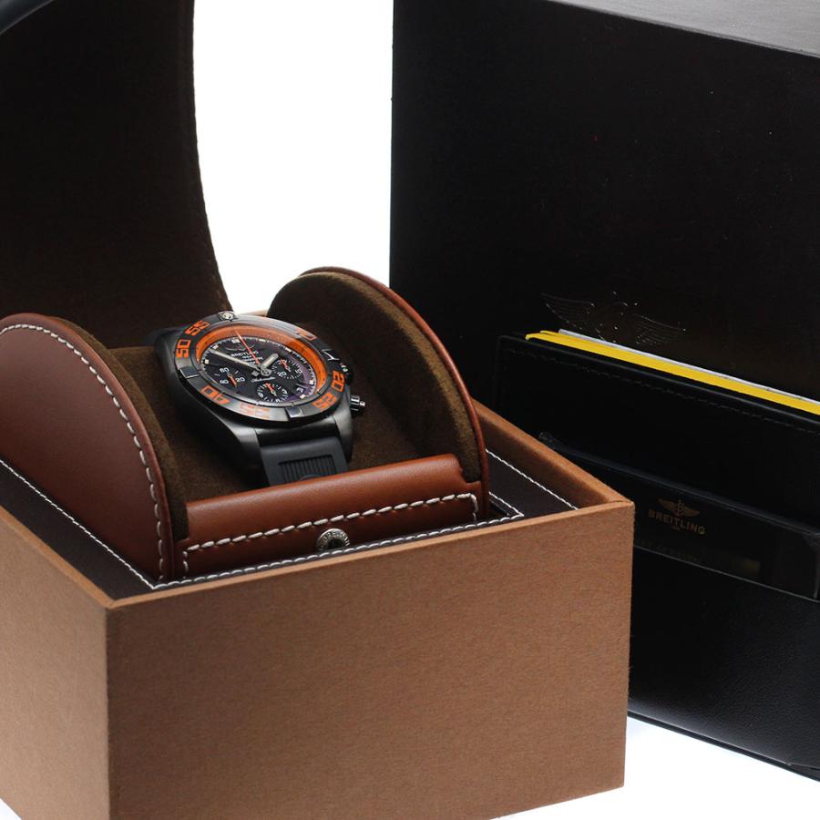 ブライトリング BREITLING MB0111 クロノマット44 レイブン クロノグラフ デイト 自動巻き メンズ 良品 箱・保証書付き_889744 ブライトリング（BREITLING） BREITLING MB0111 クロノマット44