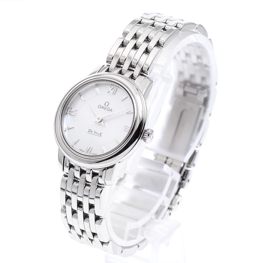 OMEGA オメガ 424.10.24.60.05.001 デビル プレステージ シェル文字盤  