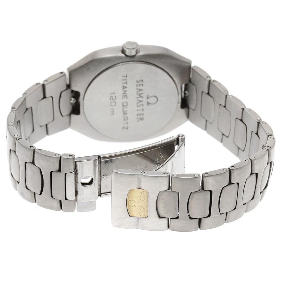 OMEGA オメガ シーマスター ポラリス デイト クォーツ メンズ _889789