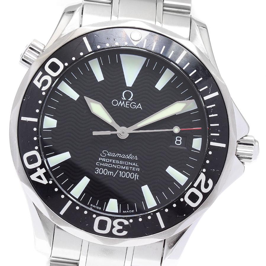 オメガ OMEGA 2254.50 シーマスター300 デイト 自動巻き メンズ 保証書付き_958604 OMEGA（オメガ） OMEGA 2254.50 シーマスター300 デイト 自動巻き