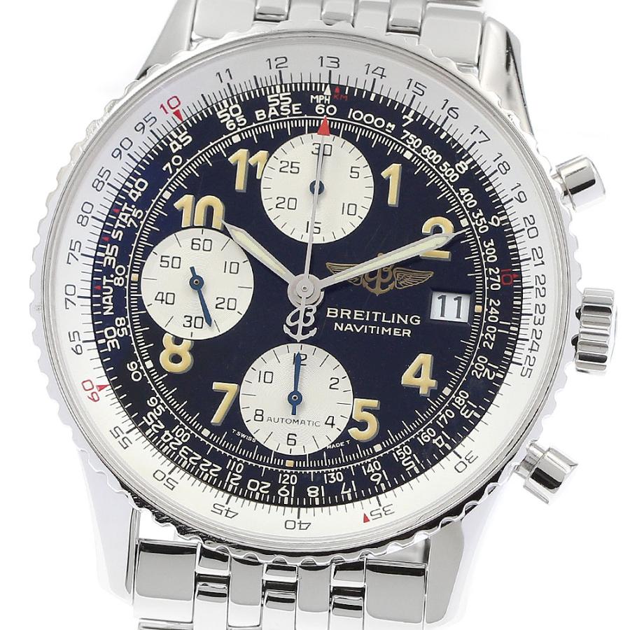 ブライトリング BREITLING A13022 オールドナビタイマー クロノグラフ 自動巻き メンズ 保証書付き_922596 ブライトリング（BREITLING） BREITLING A13022 オールドナビタイマー
