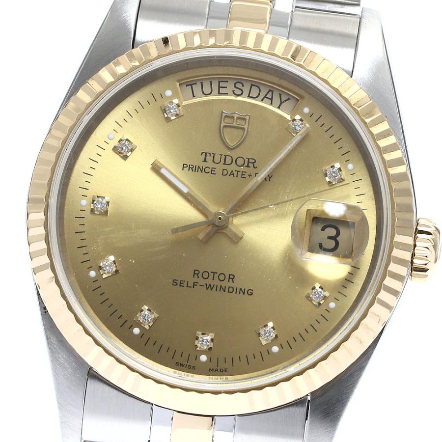 チュードル TUDOR 76213 自動巻き TUDOR（チューダー） チュードル TUDOR 76213 プリンス デイトデイ YG