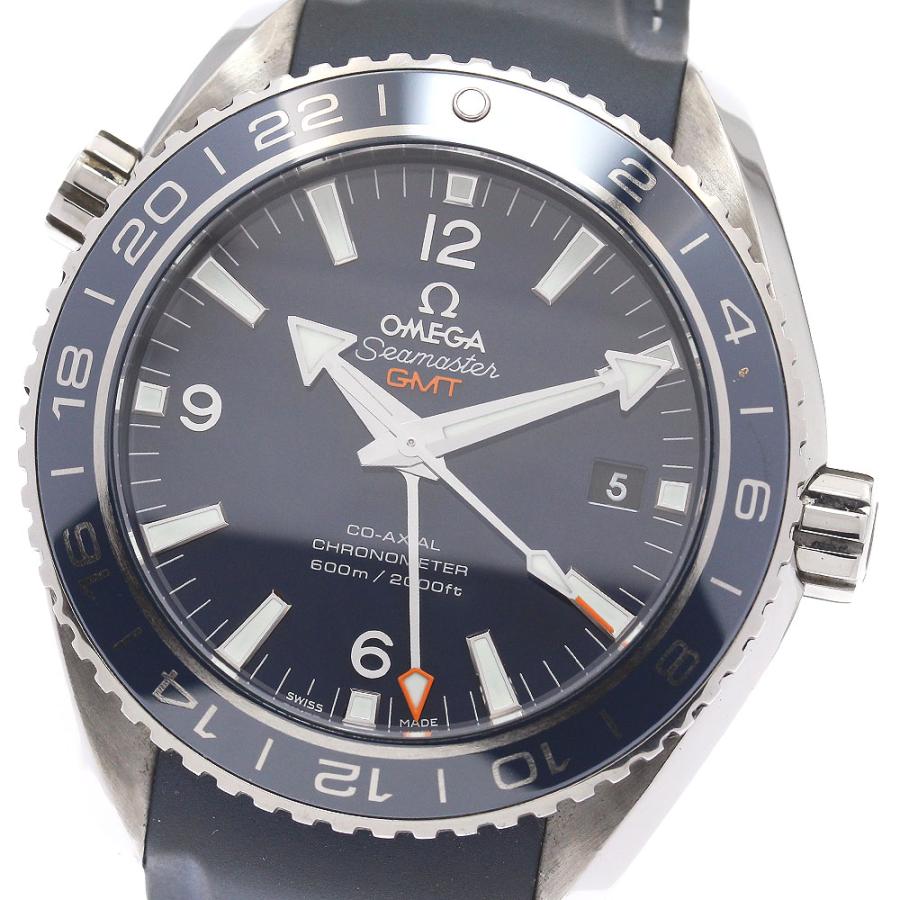 オメガ OMEGA 232.92.44.22.03.001 シーマスター プラネットオーシャン600M デイト GMT 自動巻き メンズ 良品 保証書付き_877566 OMEGA（オメガ） OMEGA 232.92.44.22.03.001 シーマスター プラネット
