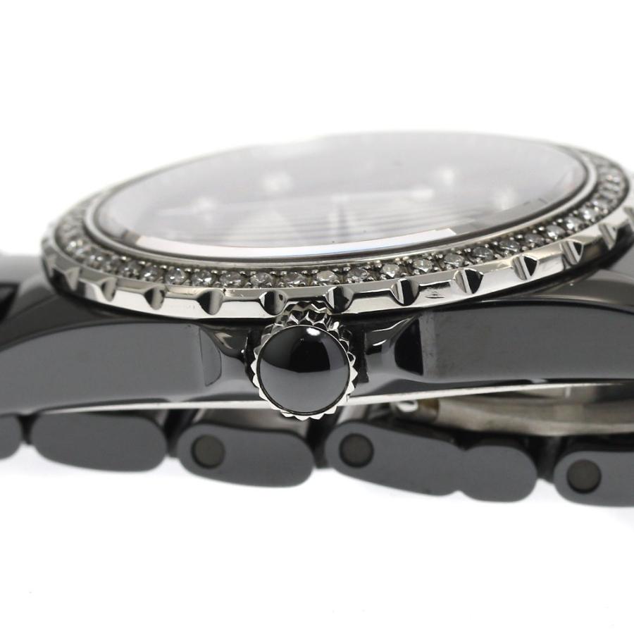 CHANEL（シャネル） CHANEL H3109 J12 黒セラミック ダイヤベゼル 8P 