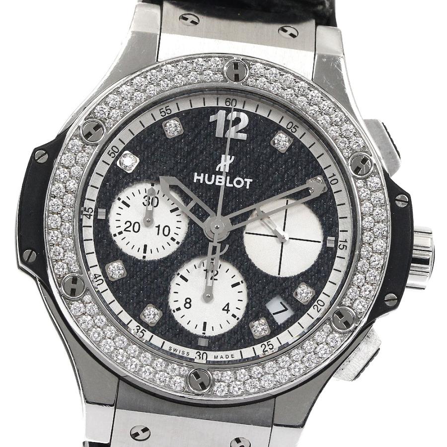 ウブロ HUBLOT 341.SX.2710.NR.1104.JEANS14 ビッグバン ジーンズ ダイヤベゼル 8Pダイヤ 自動巻き ボーイズ 保証書付き_890302 HUBLOT（ウブロ） HUBLOT 341.SX.2710.NR.1104.JEANS14 ビッグバン