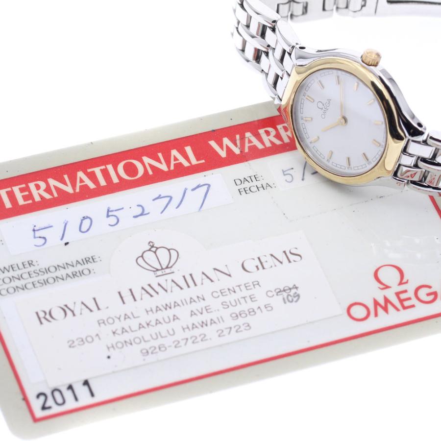 OMEGA オメガ レディース Deville デビル 1414 オメガ OMEGA デビル YGベゼル DeVille 腕時計 レディース OMEGA