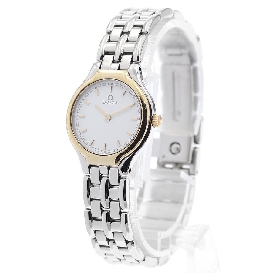 オメガ OMEGA デビル YGベゼル クォーツ レディース _953481 closer0510_890417