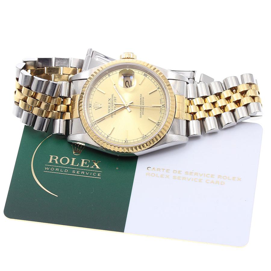 ROLEX オイスター パーペチュアル自動巻き時計 1993年 ロレックス SS オイスターパーペチュアルデイト ref15200 S番