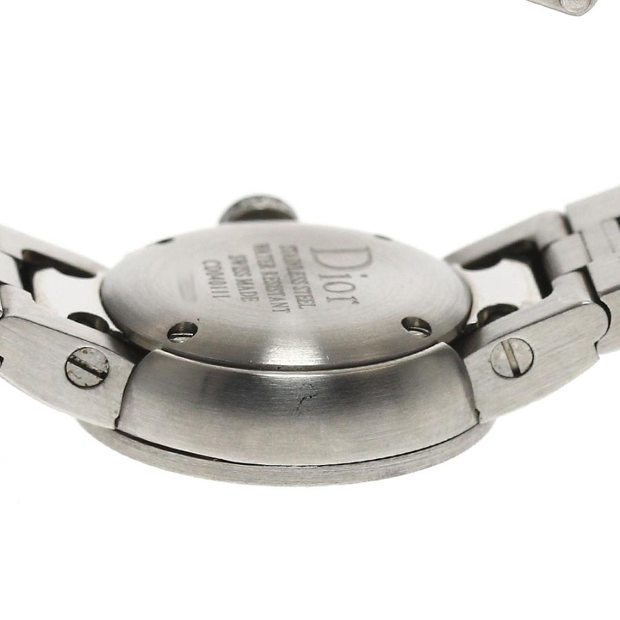 Anne出品 Christian Diorダイヤベゼル クォーツ時計 ディオール Dior CD040111 ラ・ディ・ドゥ・ディオール ダイヤベゼル