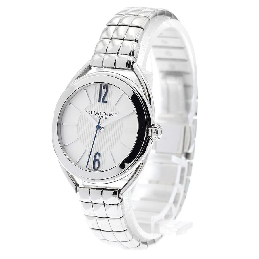 ショーメ Chaumet W23610-01A リアン クォーツ レディース 良品 保証書付き_891857の画像