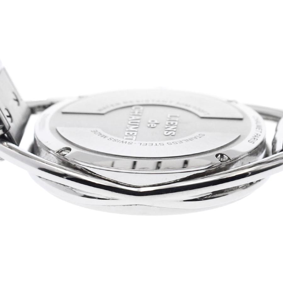 ショーメ Chaumet W23610-01A リアン クォーツ レディース 良品 保証書付き_891857の画像