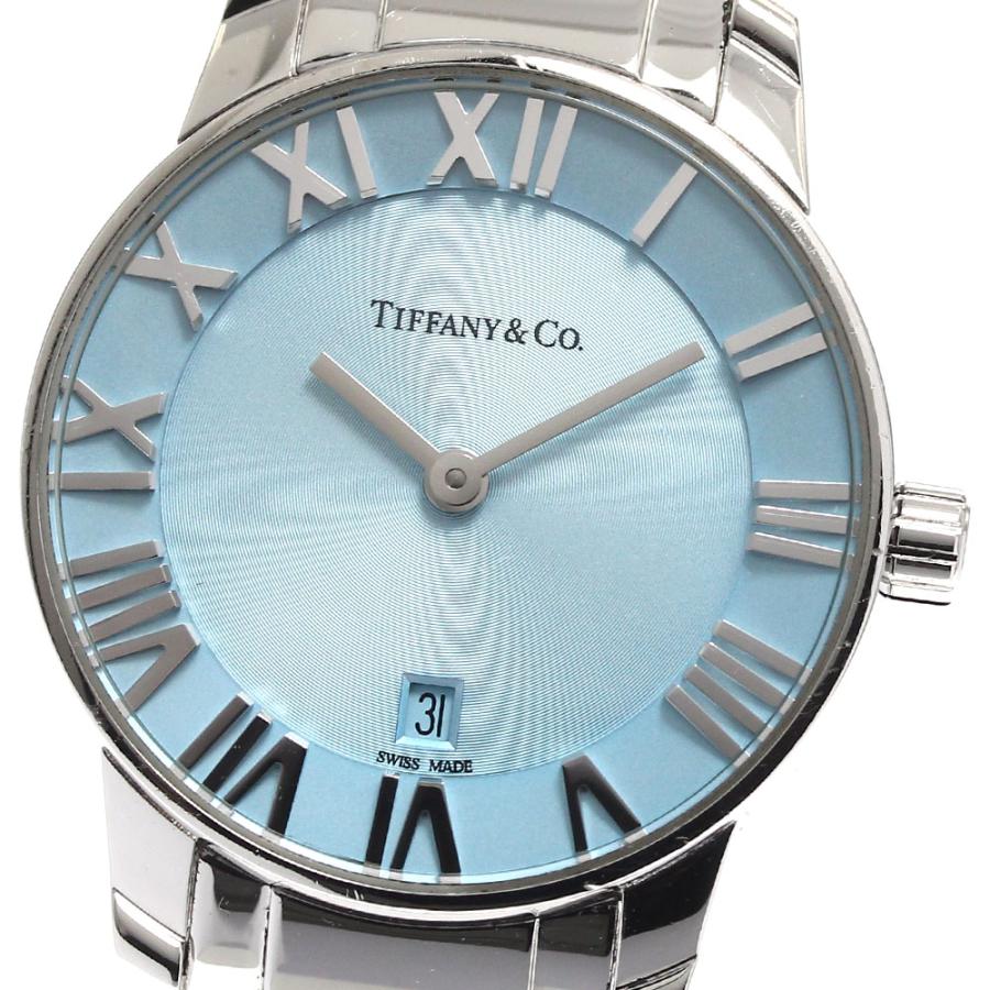 ティファニー TIFFANY&Co. 37447188 アトラス 2ハンド デイト クォーツ レディース 保証書付き_892405【ev10】 TIFFANY&Co.（ティファニー） TIFFANY&Co. 37447188 アトラス 2ハンド