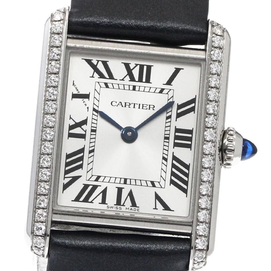 Cartier（カルティエ） CARTIER W4TA0016 タンクマストSM ダイヤベゼル