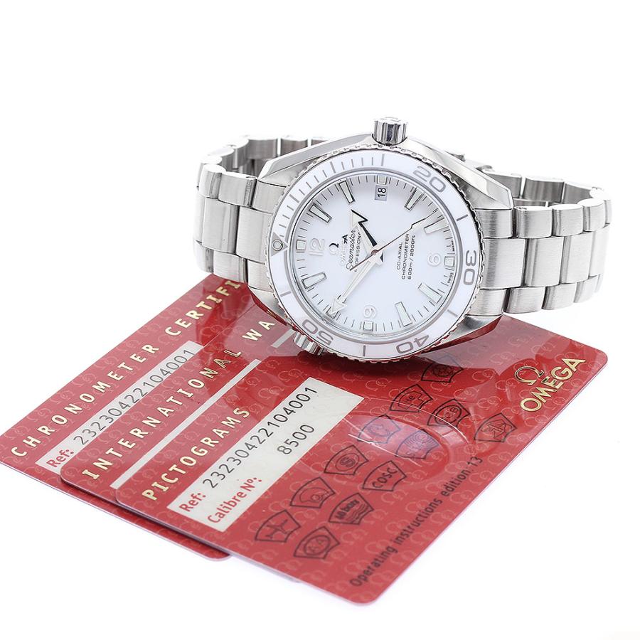オメガ OMEGA 232.30.42.21.04.001 シーマスター プラネットオーシャン デイト 自動巻き メンズ良品保証書付き_ 訳ありオメガ  OMEGA 232.33.38.20.04.001 シーマスター プラネットオーシャン デイト 裏スケルトン 自動巻き  レディース保証書付き_849672