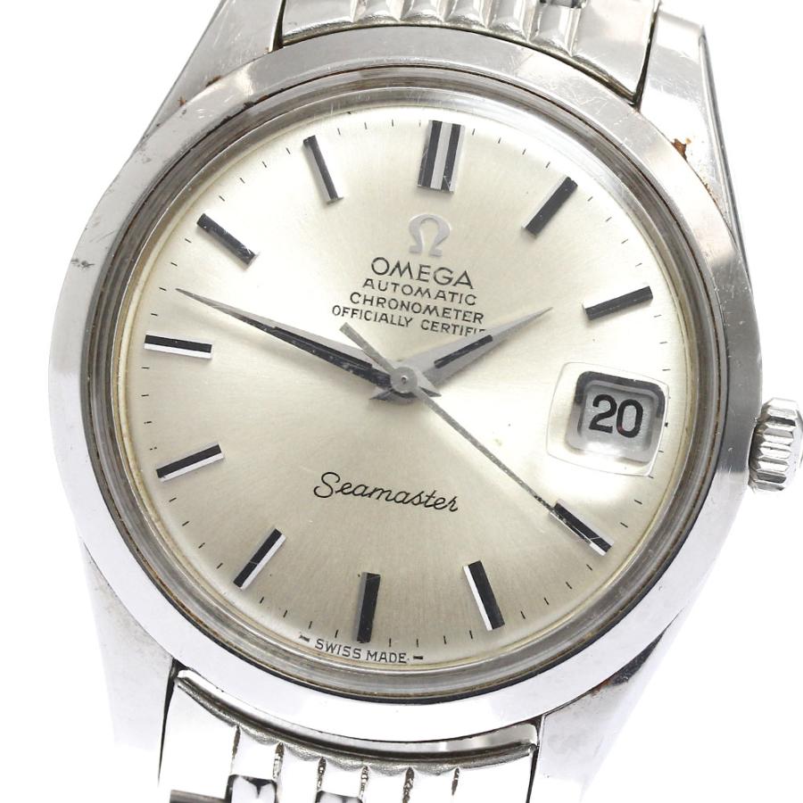 【OMEGA】オメガ シーマスター デイト ライスブレス 自動巻き OMEGA オメガ シーマスター ライスブレス付 73年製 自動巻 委託