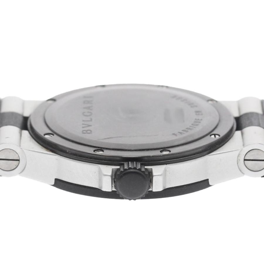 BVLGARI ブルガリ AL32A アルミニウム デイト クォーツ ボーイズ