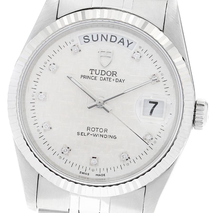 チュードル TUDOR 76214 プリンス デイトデイ 10Pダイヤ WGベゼル 自動巻き メンズ 良品 _898805 TUDOR（チューダー） チュードル TUDOR 76214 プリンス デイトデイ WG