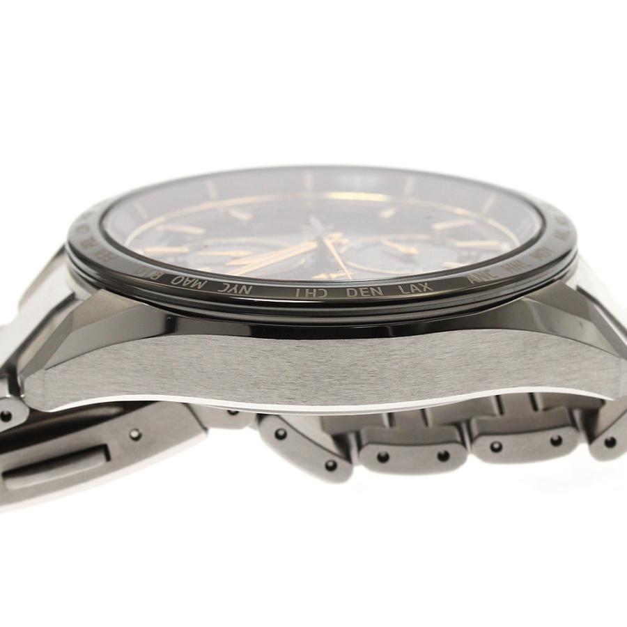 シチズン CITIZEN AT8184-57E/H800-A1CN209 アテッサ エコドライブ 1300本限定モデル ソーラー電波 メンズ 極美品 箱・保証書付き_893900【ev10】の画像