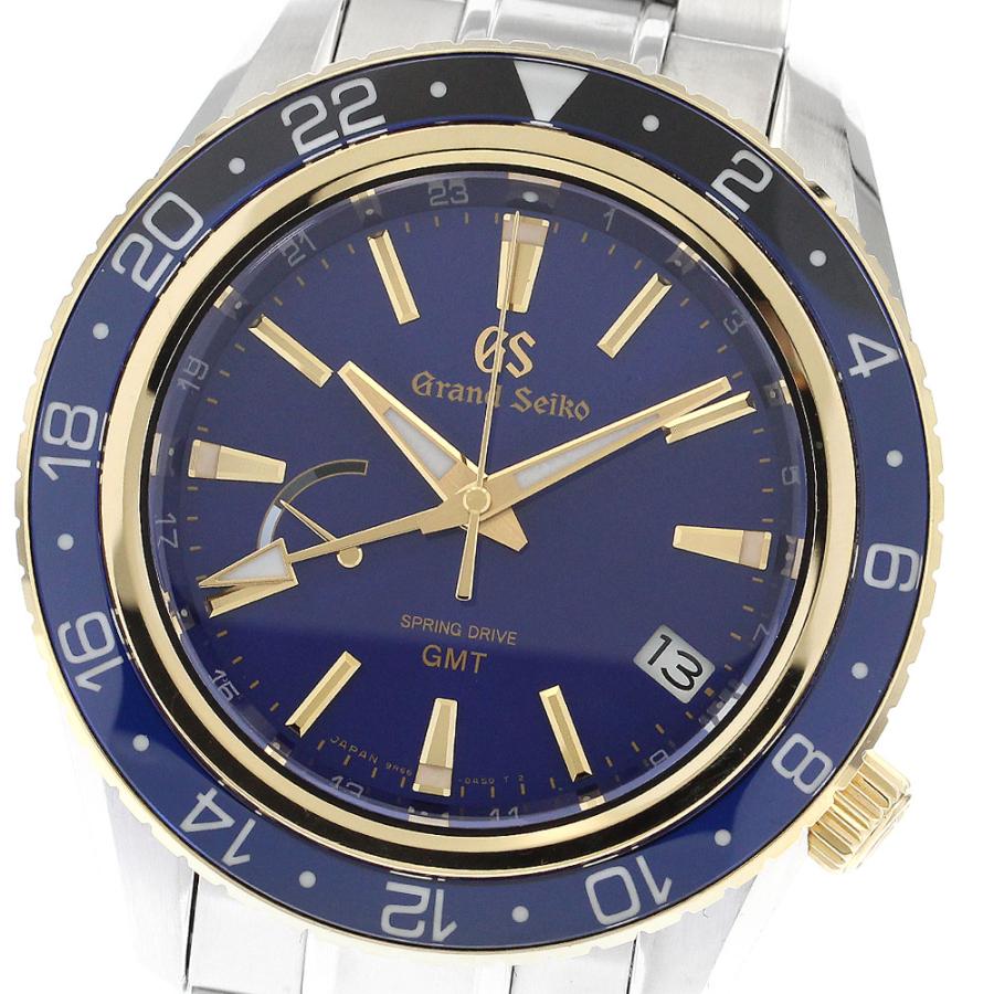 セイコー SEIKO SBGE248 グランドセイコー マスターショップ限定モデル K18YGベゼル GMT スプリングドライブ メンズ 良品 _893994 SEIKO（セイコー） SEIKO SBGE248 グランドセイコー マスターショップ