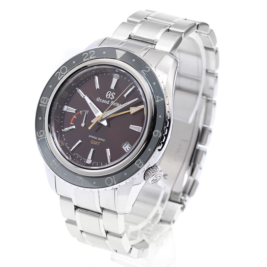 セイコー SEIKO SBGE245/9R66-0AS0 グランドセイコー GMT マスターショップ 600本 限定モデル スプリングドライブ メンズ 良品 _894444 SEIKO（セイコー） SEIKO SBGE245/9R66-0AS0 グランドセイコー GMT
