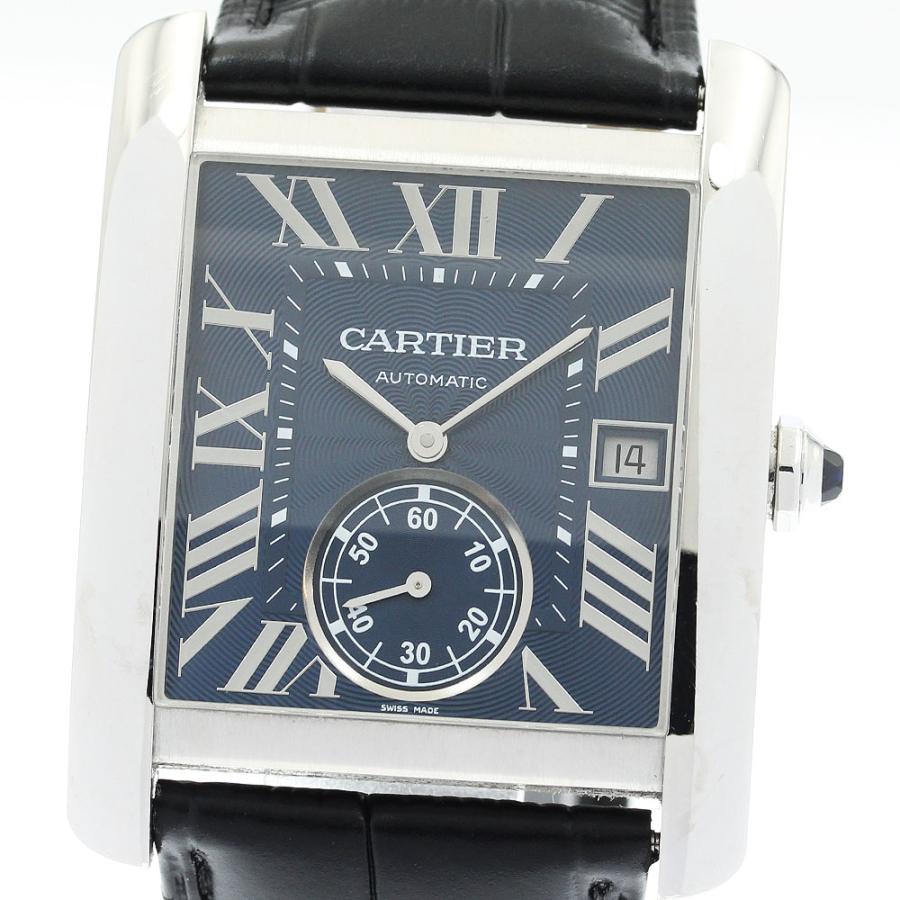 カルティエ CARTIER WSTA0010 タンクMC LM デイト 自動巻き メンズ 良品 保証書付き_972712 Cartier（カルティエ） CARTIER WSTA0010 タンクMC LM デイト 自動巻き