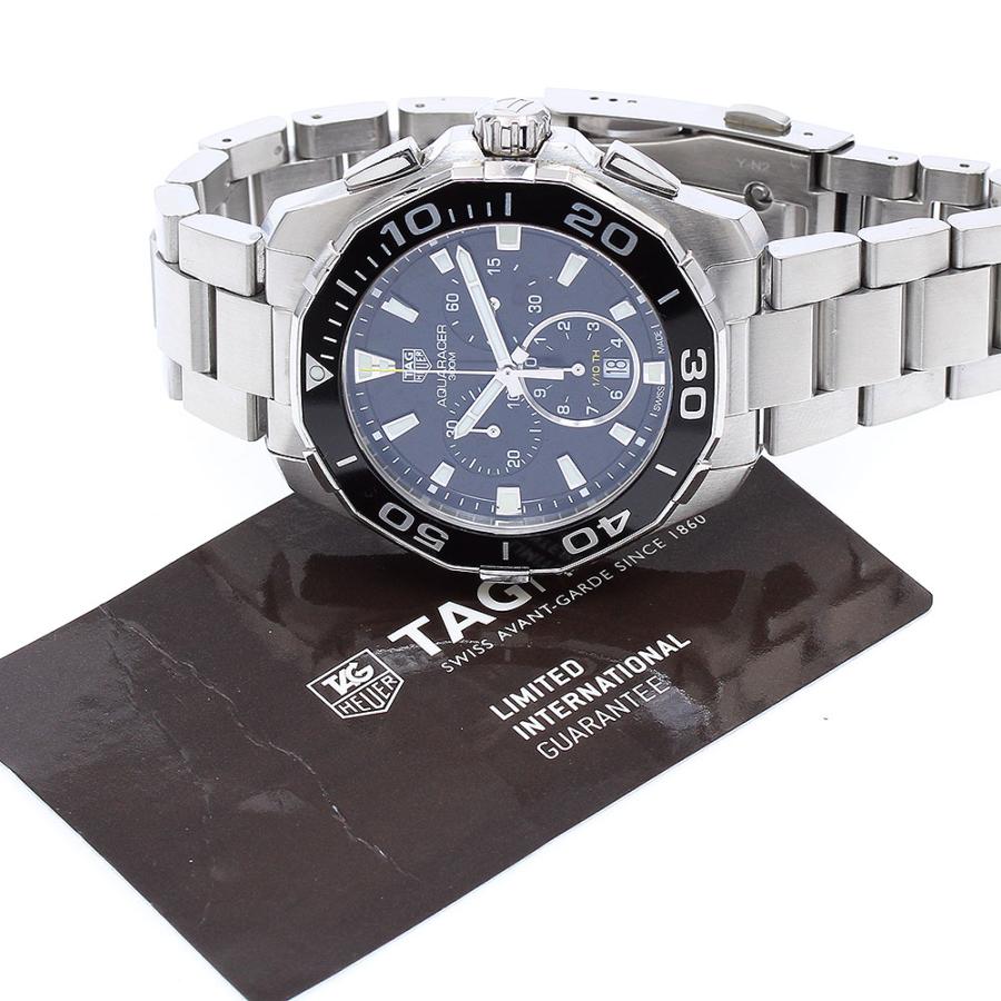 TAG HEUER タグホイヤー CAY111A アクアレーサー クロノグラフ  