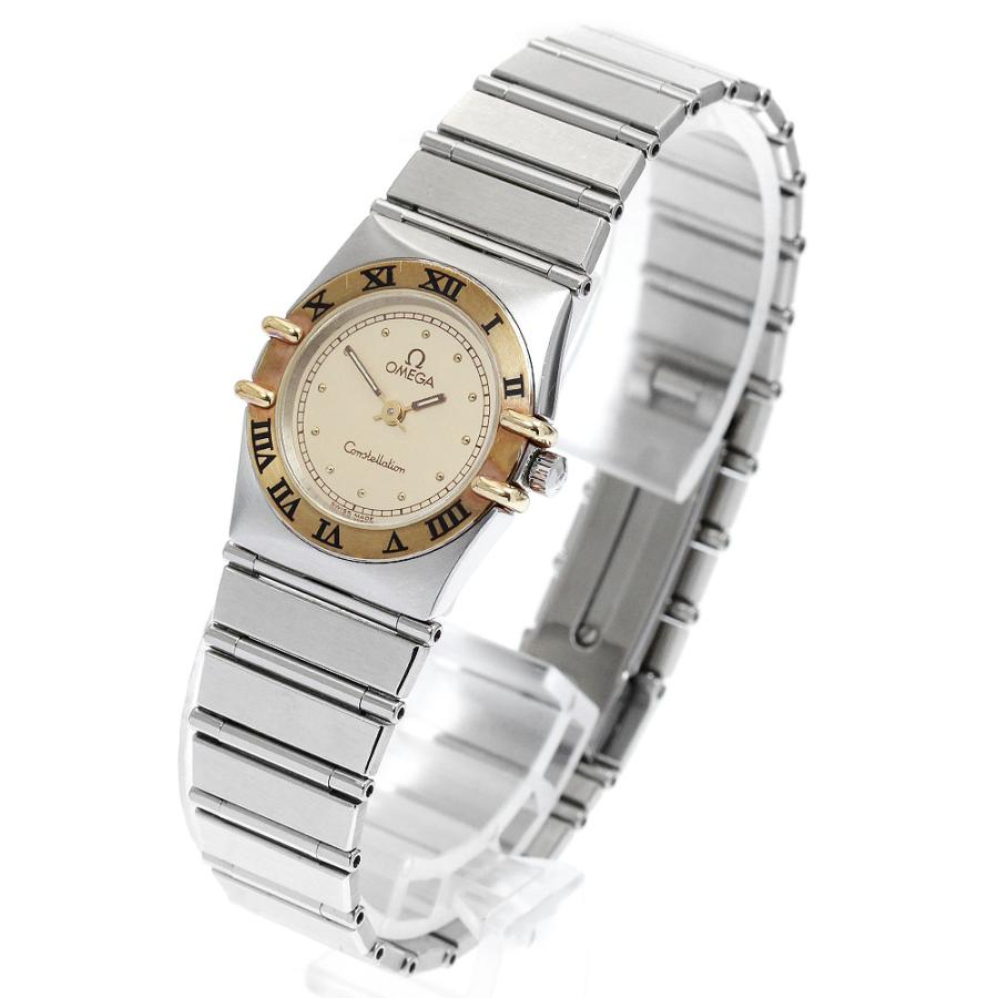 OMEGA オメガ コンステレーション YGベゼル クォーツ レディース