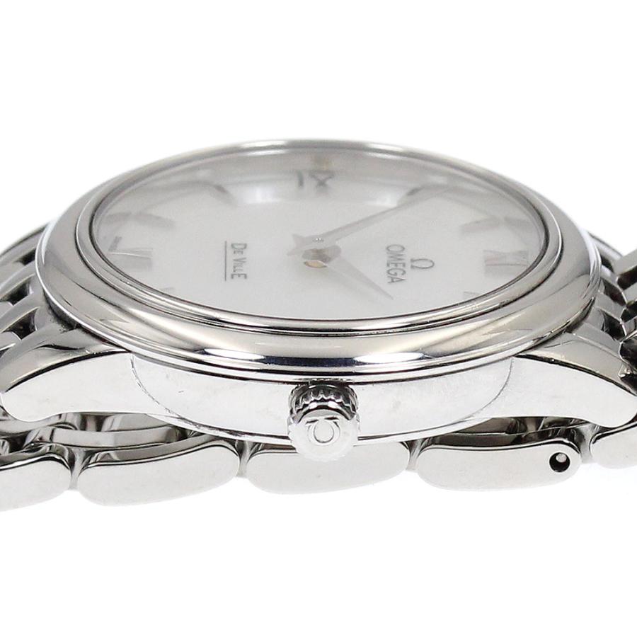 OMEGA オメガ 424.10.24.60.05.001 デビル プレステージ シェル文字盤  